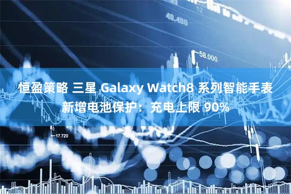 恒盈策略 三星 Galaxy Watch8 系列智能手表新增电池保护：充电上限 90%